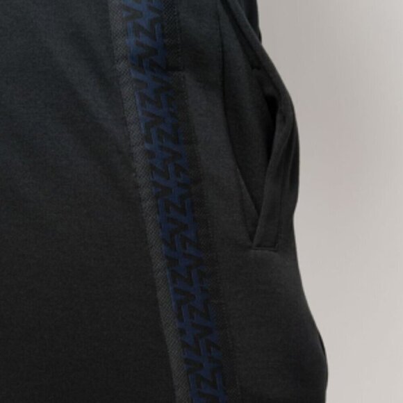 ZADIG & VOLTAIRE Chillyn Logo Tape Men's Track Pants In Black | XS - Picture 9 of 10